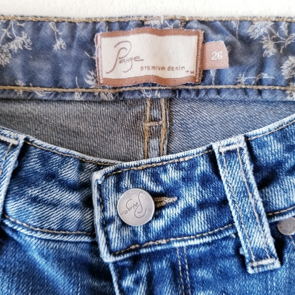 Paige Jeans $198 Retail,   Hollywood hits premium, size 26, FINAL PRICE! - Picture 7 of 12